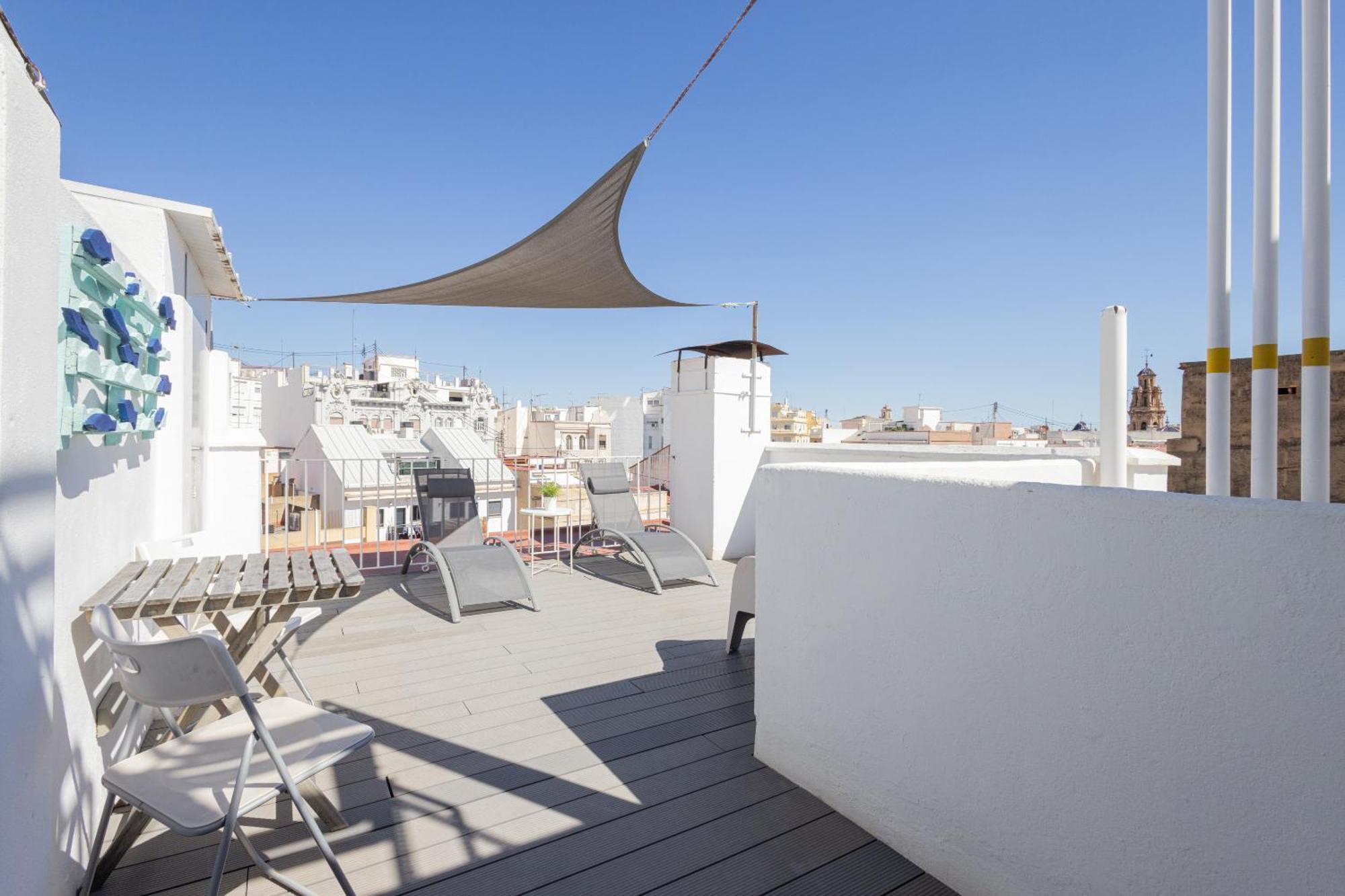 Ático Oasis de Ruzafa Apartamento Valência Exterior foto