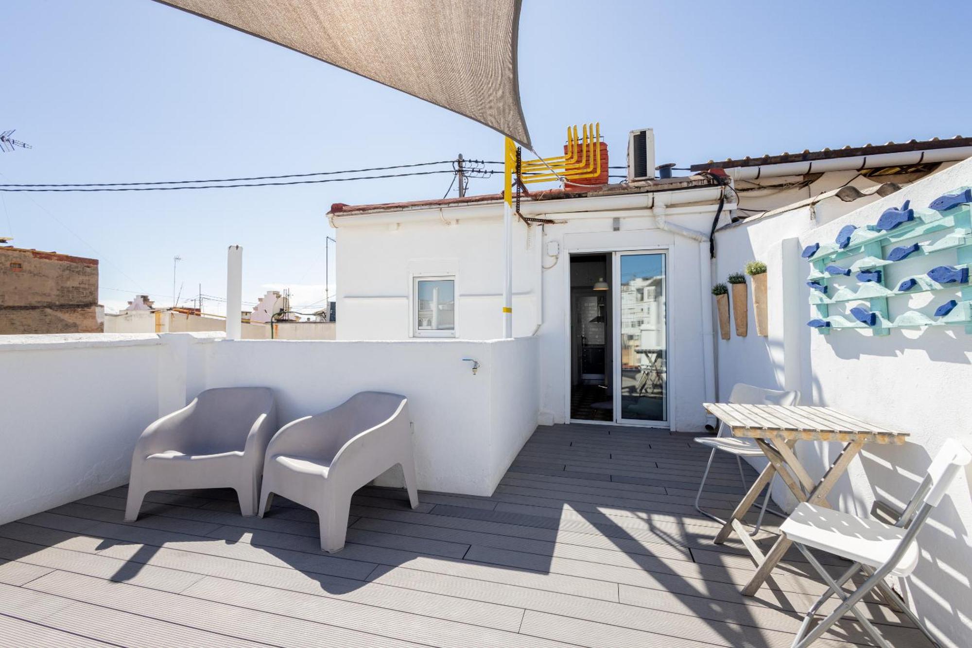 Ático Oasis de Ruzafa Apartamento Valência Exterior foto
